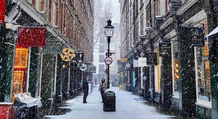 Imagem da rua secreta de Londres.