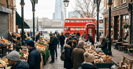 Mercados de rua famosos em Londres