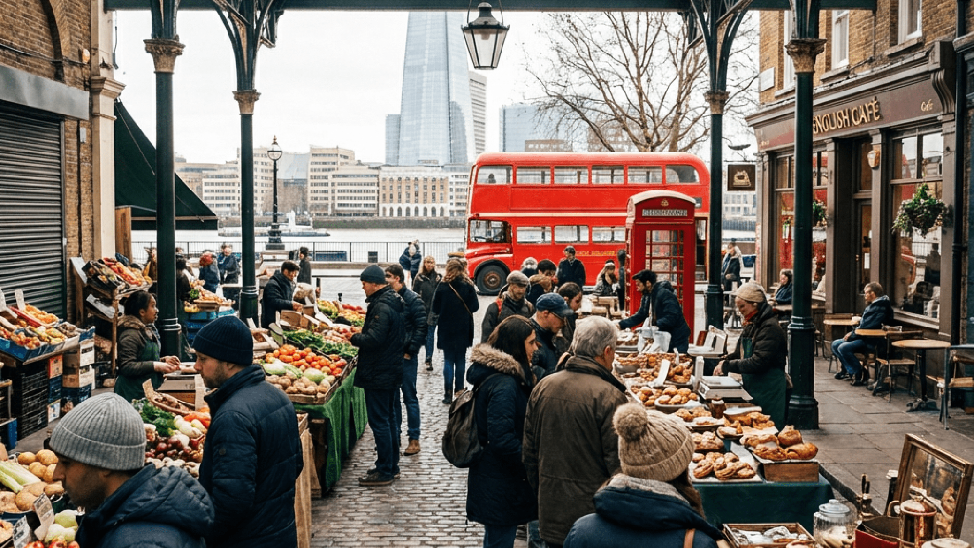 Mercados de rua famosos em Londres