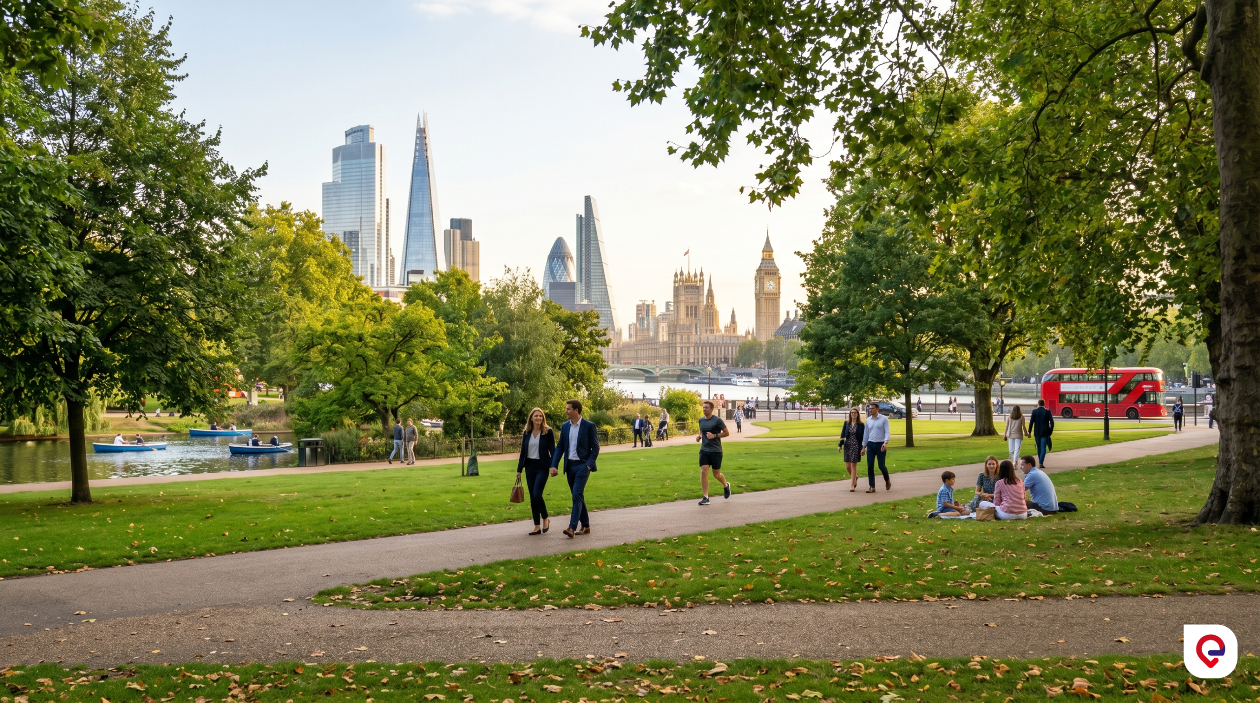 melhores parques para visitar em Londres