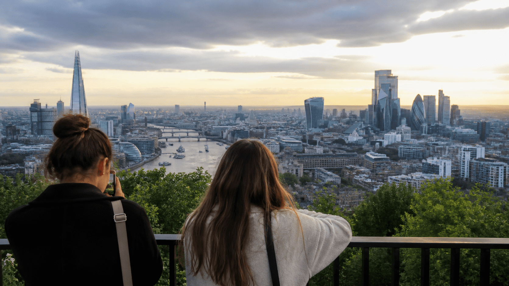 vistas panorâmicas de Londres gratuitas