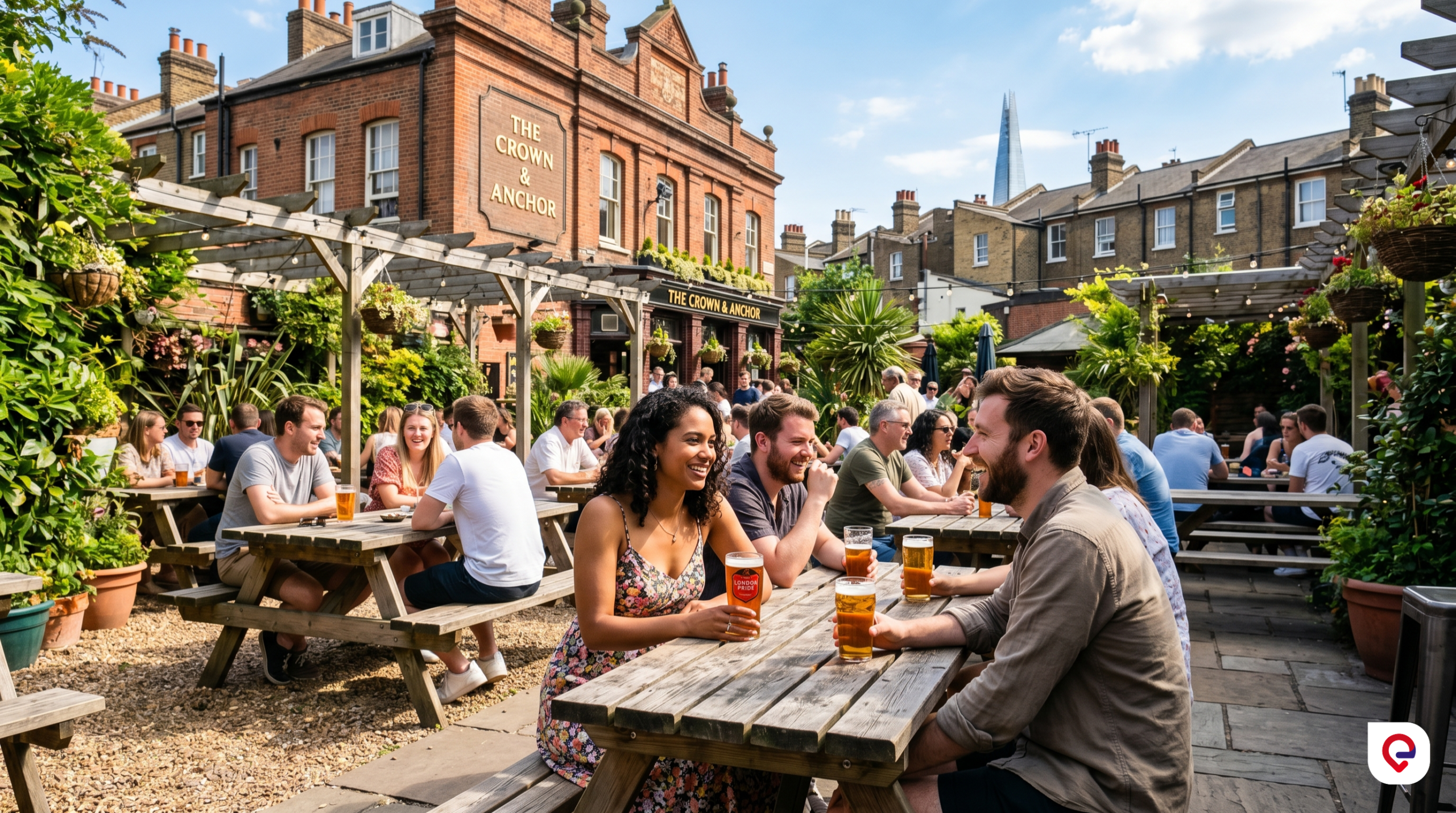 melhores beer gardens de Londres