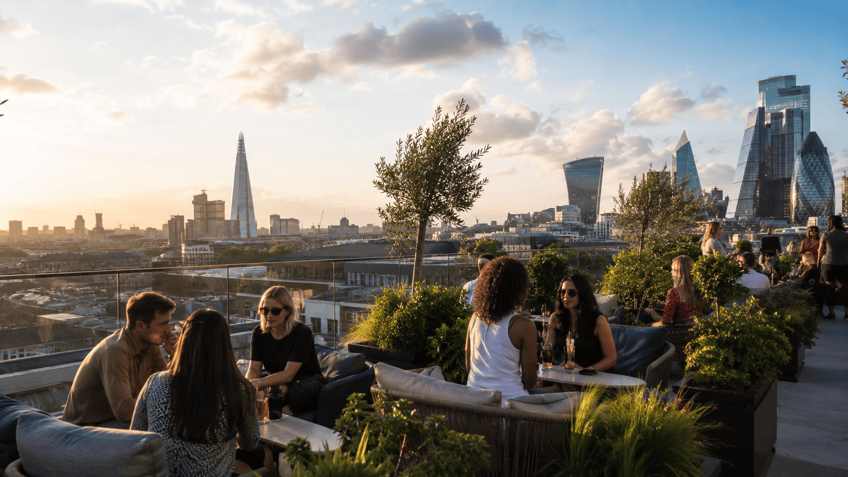 Os melhores rooftops para aproveitar o verão em Londres