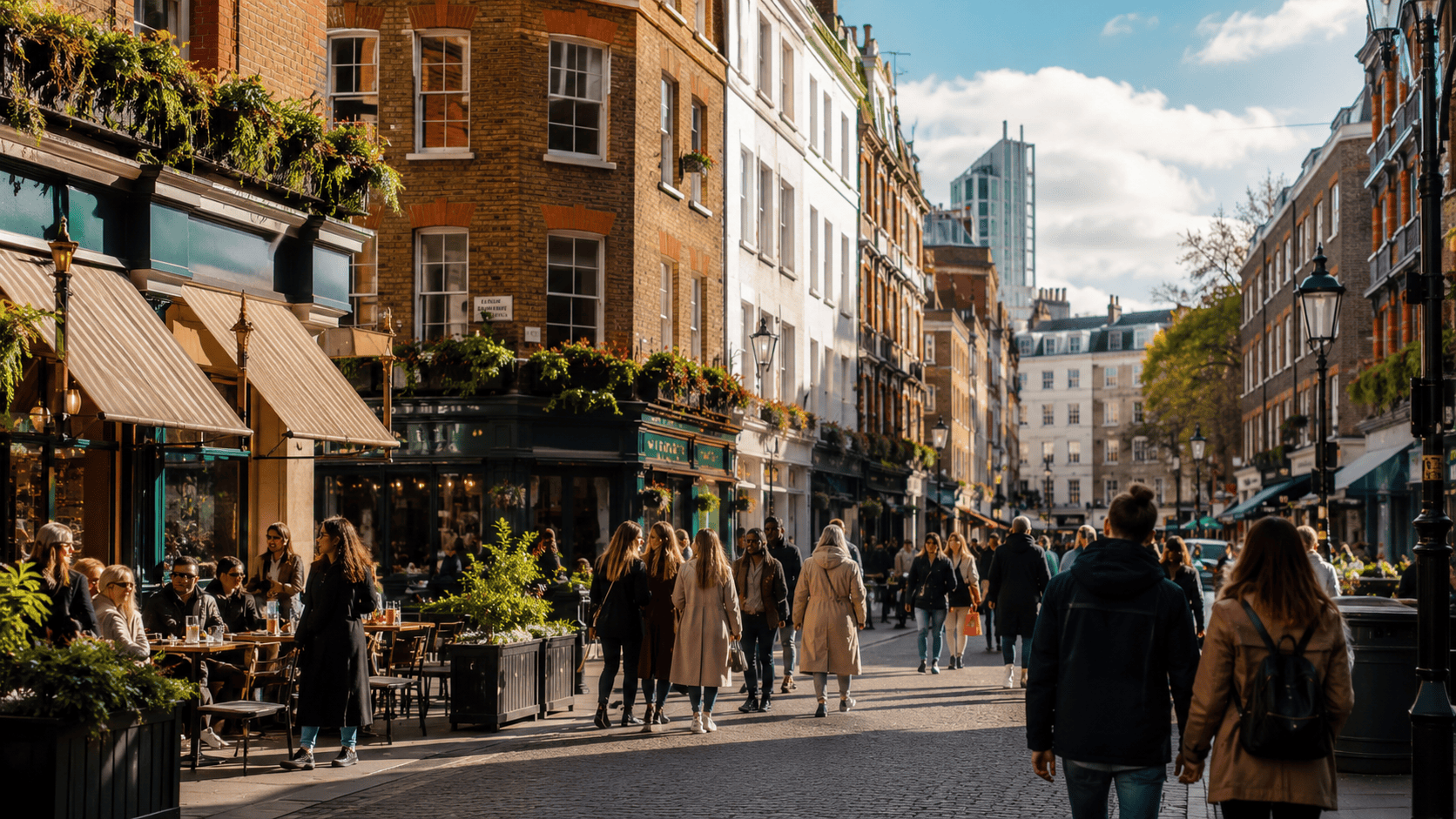 melhores bairros para turistas em Londres