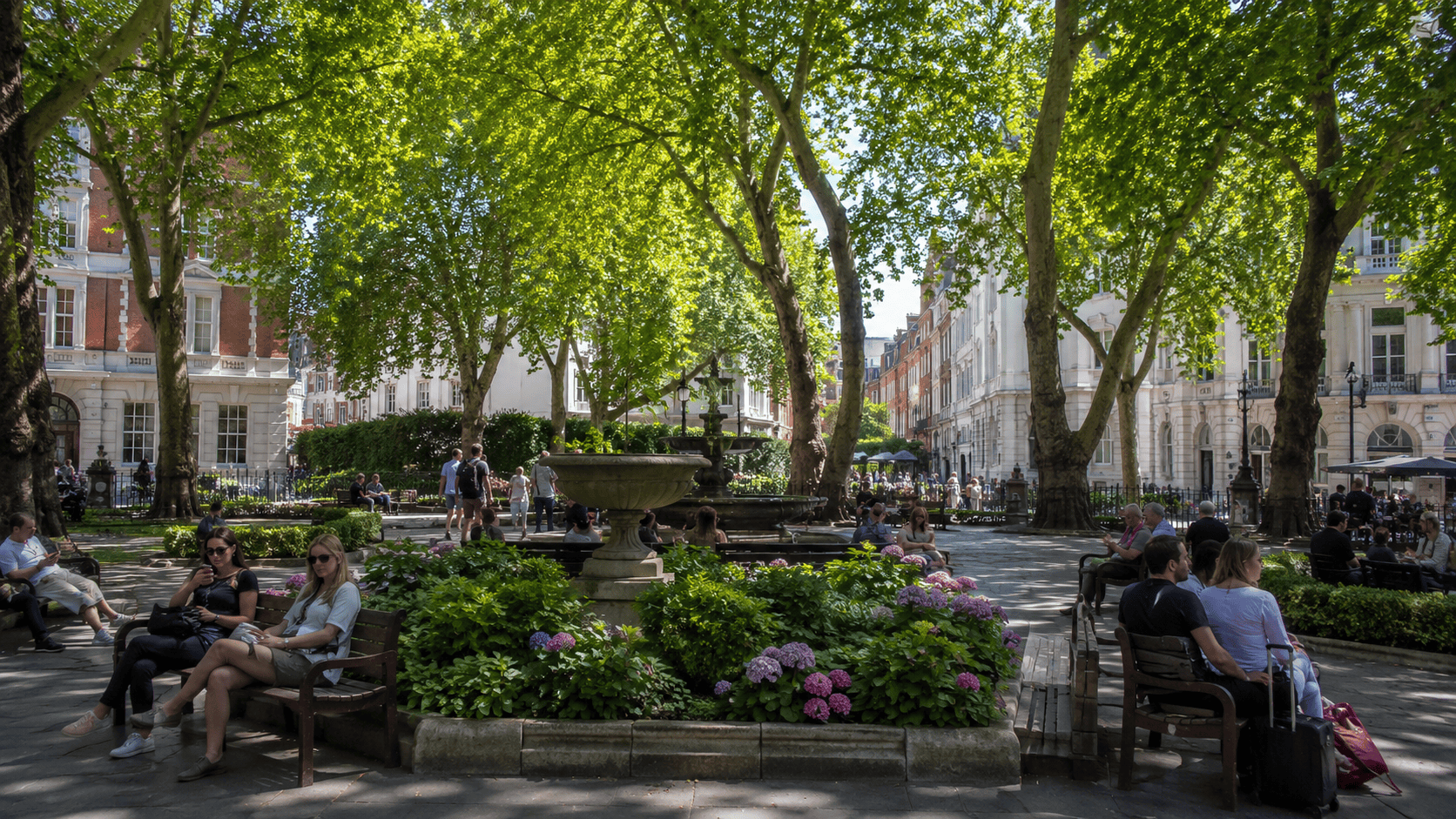 praças mais bonitas de Londres