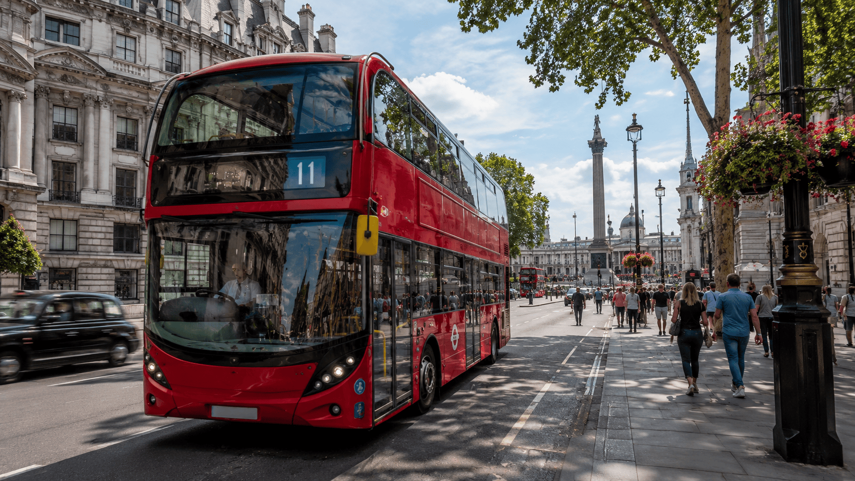 Ônibus 11 em Londres