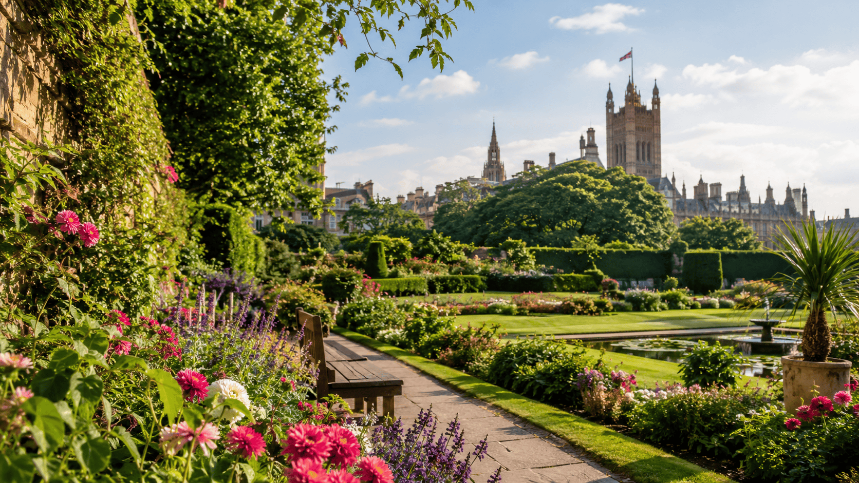 jardins históricos da Inglaterra
